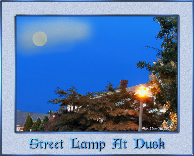 Street Lamp At Dusk